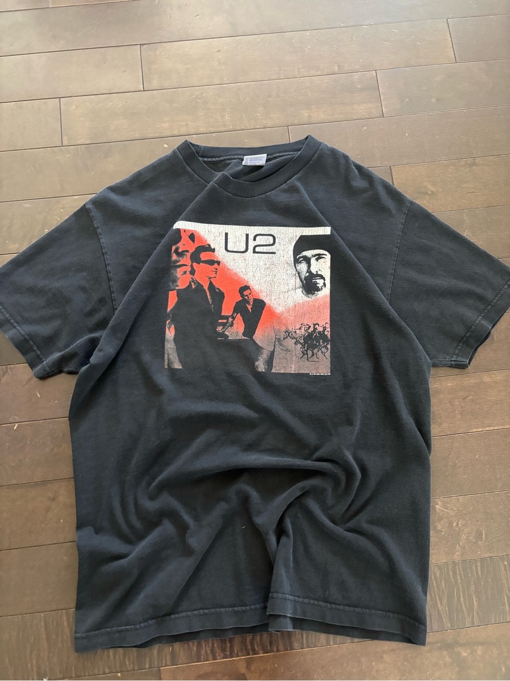 Vintage U2 2001 Band Tee - Men's Short Sleeve Shirt